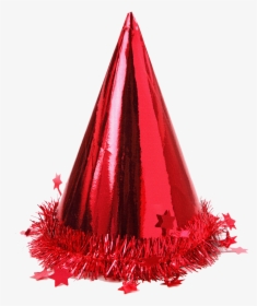 Red Birthday Hat Png, Transparent Png, Transparent PNG