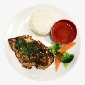 Grilled Chicken Rice Plate - Supper, HD Png Download, Transparent PNG