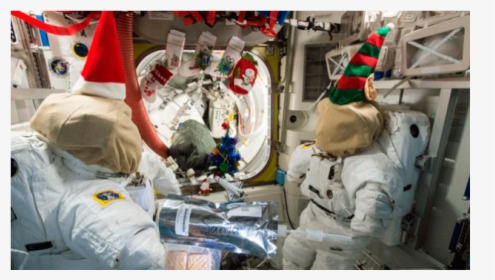 Astronaut Christmas In Space, HD Png Download, Transparent PNG