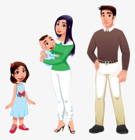 Human Family 2 [преобразованный] - Uncle Clip Art, HD Png Download, Transparent PNG