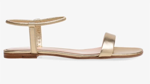 Gianvito Rossi Jaime Flat Sandals In Gold, HD Png Download, Transparent PNG