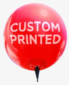 Custom Printed Outdoor Balloons - Balloon, HD Png Download, Transparent PNG