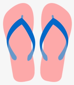 Flip Flops Shoe Footwear - Sandals Clipart, HD Png Download, Transparent PNG