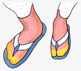 Sandals Clipart Sock Sandal , Png Download, Transparent Png, Transparent PNG