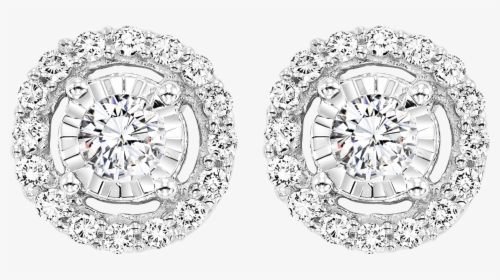 Diamond Earring Png, Transparent Png, Transparent PNG
