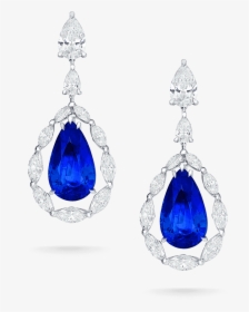 09 04 407 1 Sapphire Earrings Copy - Earrings, HD Png Download, Transparent PNG