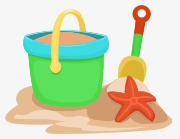 Pinterest Bucket Of Water Clipart - Clipart Beach Fun, HD Png Download, Transparent PNG
