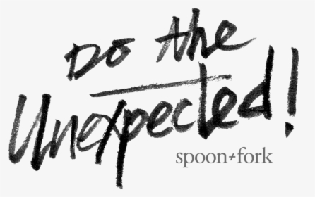 Dotheunexpected-website - Calligraphy, HD Png Download, Transparent PNG