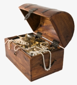 Treasure Chest Png - Jack Sparrow Treasure Chest, Transparent Png, Transparent PNG