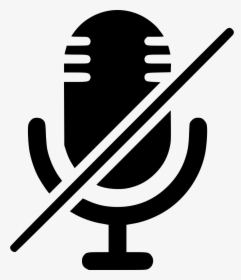 No Microphone Sound Recorder Audio - Microphone Logo Png, Transparent Png, Transparent PNG