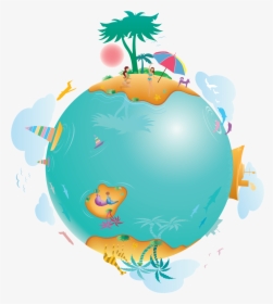 Earth Vector , Png Download - Earth And Life Background, Transparent Png, Transparent PNG