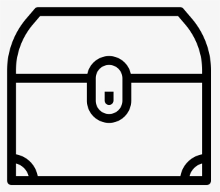 Closed Treasure Chest Icon - Circle, HD Png Download, Transparent PNG