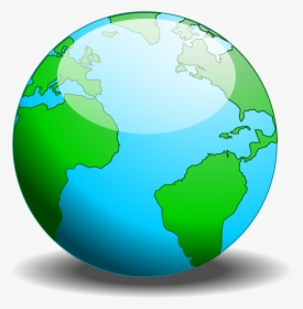 Simple Globe Vector - Earth, HD Png Download, Transparent PNG