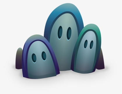 Ghosts, Eyes, Halloween, Scary, Spooky, Creepy, White - Ghost, HD Png Download, Transparent PNG