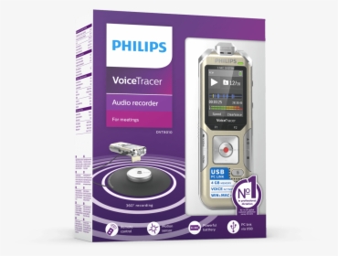 Voicetracer Audio Recorder - Philips Dvt 8010, HD Png Download, Transparent PNG