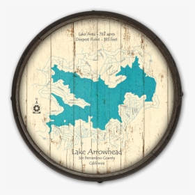 Lake Arrowhead California Map, HD Png Download, Transparent PNG