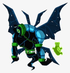 Echo Drawing Big Chill - Ghostfreak Ben 10 Big Chill, HD Png Download, Transparent PNG