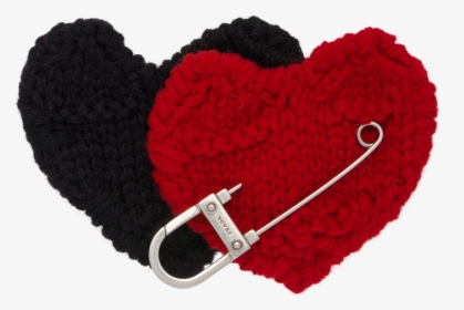 Safety Pin With Heart - Prada Mens Heart, HD Png Download, Transparent PNG