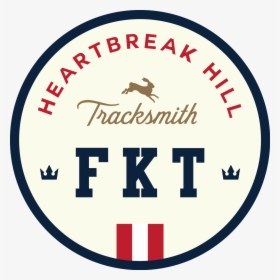 Tracksmith Heartbreak Hill Fkt Logo - Maker's Mark, HD Png Download, Transparent PNG