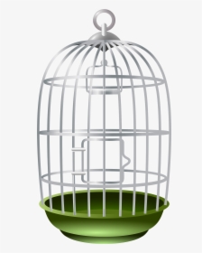 Birdcage Png Clip Art - Cage Clipart, Transparent Png, Transparent PNG