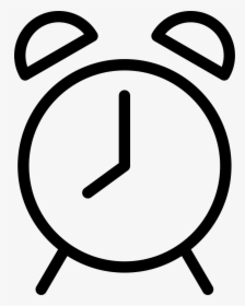 Thin Alarm Clock Snooze - Snooze Icon Png, Transparent Png, Transparent PNG