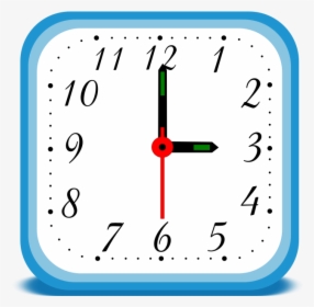 Alarm Clock - Square Shaped Objects Clipart, HD Png Download, Transparent PNG
