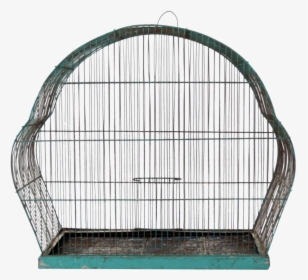 Vintage Wire Bird Cage - Cage, HD Png Download, Transparent PNG