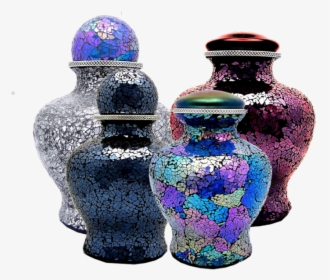Glass Mosaic Ashes Urn, HD Png Download, Transparent PNG