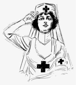 Women In War Drawing, HD Png Download, Transparent PNG