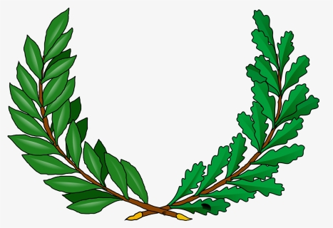 Green, Tree, Branches, Cartoon, Peace, Vine, Greek - Vine Coat Of Arms, HD Png Download, Transparent PNG