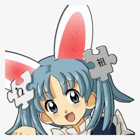 Wikipe-tan With Rabbit Ears - Wikipedia Chan, HD Png Download, Transparent PNG