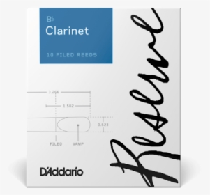 D Addario Reserve Bass Clarinet Reeds, HD Png Download, Transparent PNG