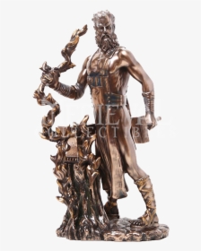Transparent Greek Bust Png - Ancient Greek Blacksmith Hephaestus Statue, Png Download, Transparent PNG