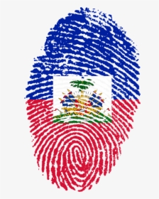Haiti, Flag, Fingerprint, Country, Pride, Identity - Haitian Flag Fingerprint, HD Png Download, Transparent PNG