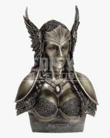 Valkyrie Bust Statue - Valkyrie Statue, HD Png Download, Transparent PNG
