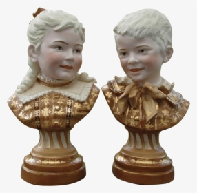 Pair Of Victorian Busts - Bust, HD Png Download, Transparent PNG