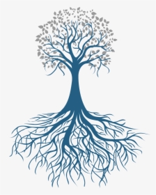 Transparent Tree With Roots Png - Tree Of Life Silhouette Png, Png Download, Transparent PNG