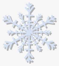 Free Vector Snow Flake Clip Art - White Snowflakes Png Hd, Transparent Png, Transparent PNG