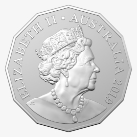 2019 50th Anniversary Of The Dodecagon 50 Cent Coin - 50 Cent Coin Shape Australia, HD Png Download, Transparent PNG