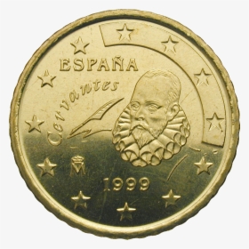 Cent Transparent Images Png - 1999 50 Euro Cent, Png Download, Transparent PNG
