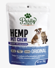 Cbd Pet Treats - Purity Hemp Pet Chew, HD Png Download, Transparent PNG