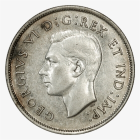 1938 Canada 50 Cent Silver Km - Cash, HD Png Download, Transparent PNG