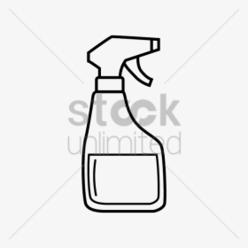 Water Spray Drawing At Getdrawings - Easy Spray Bottle Drawing, HD Png Download, Transparent PNG