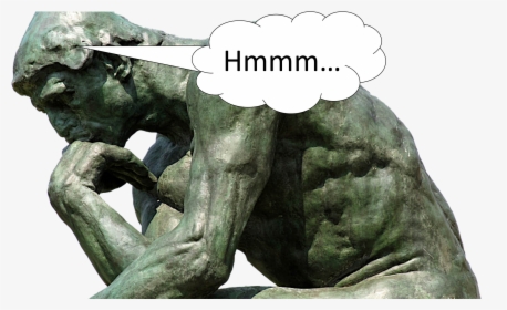 Rodin The Thinker Meme, HD Png Download, Transparent PNG