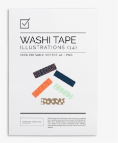 Digital Washi Tape - Brochure, HD Png Download, Transparent PNG