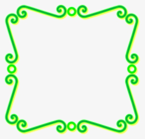 Green Scroll Art Label Clip Art At Clker - Pink Sofia The First Frame Png, Transparent Png, Transparent PNG