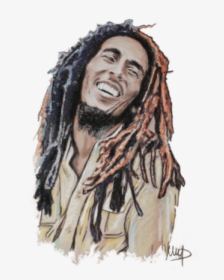 Bob Marley Best Drawing, HD Png Download, Transparent PNG