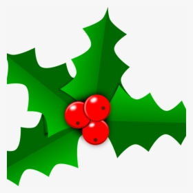 Holly Images Free Holly Christmas Leaf Free Vector - Transparent Holly Leaf Png, Png Download, Transparent PNG