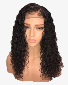 Side Part Curly Wig, HD Png Download, Transparent PNG