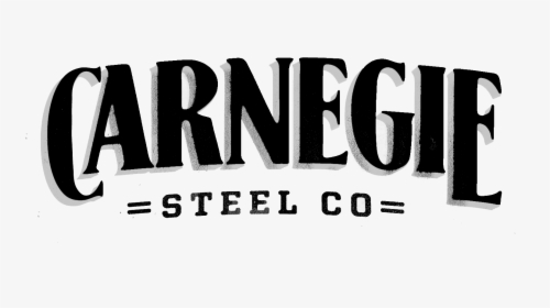 Carnegie Steel Co Logo - Black-and-white, HD Png Download, Transparent PNG